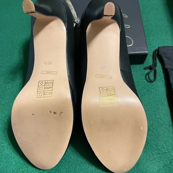 Shoes of Prey Leather Ankle Strap Heel - Picture 5 of 6